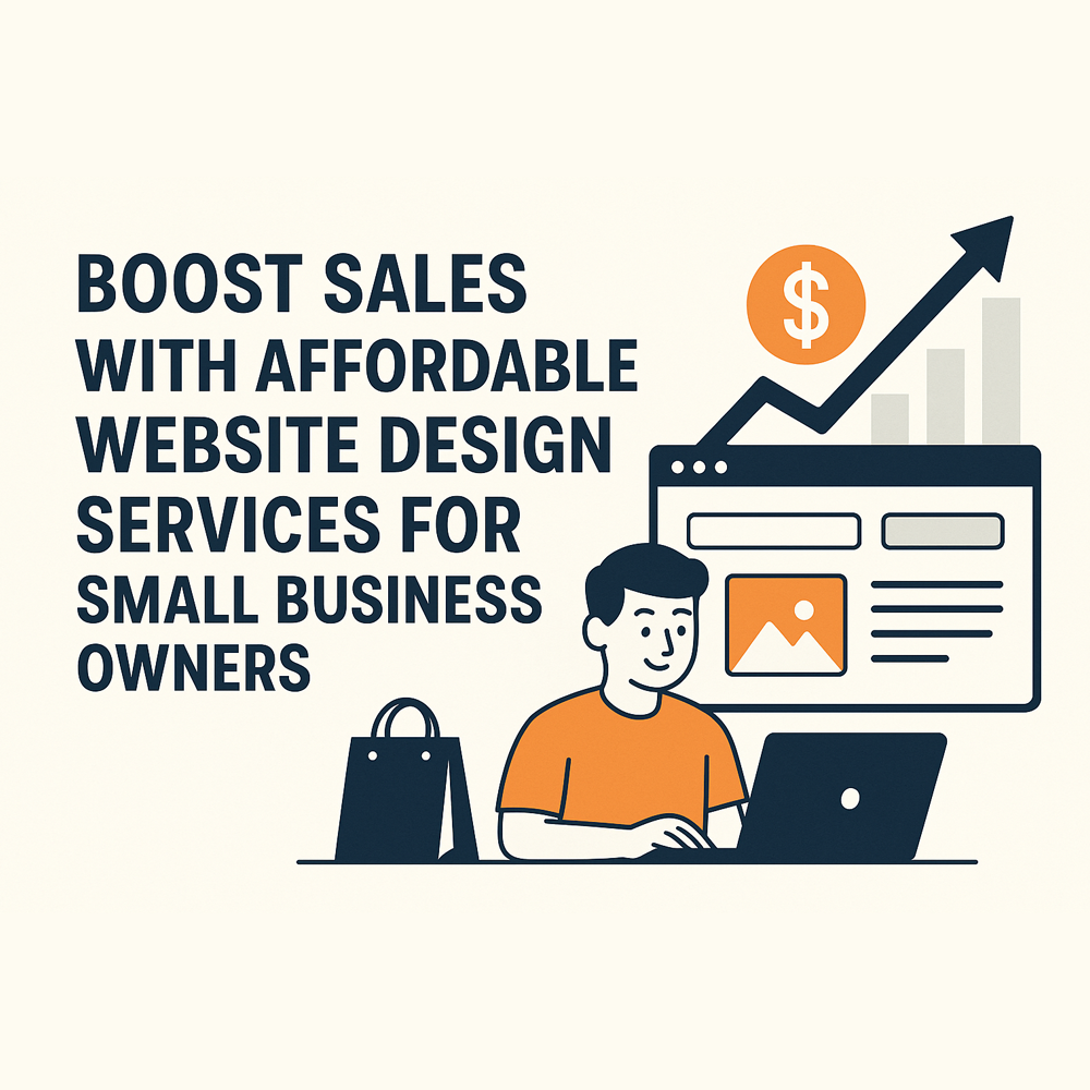 Boost Sales With Affordable Website Design Services For Small Business Owners
